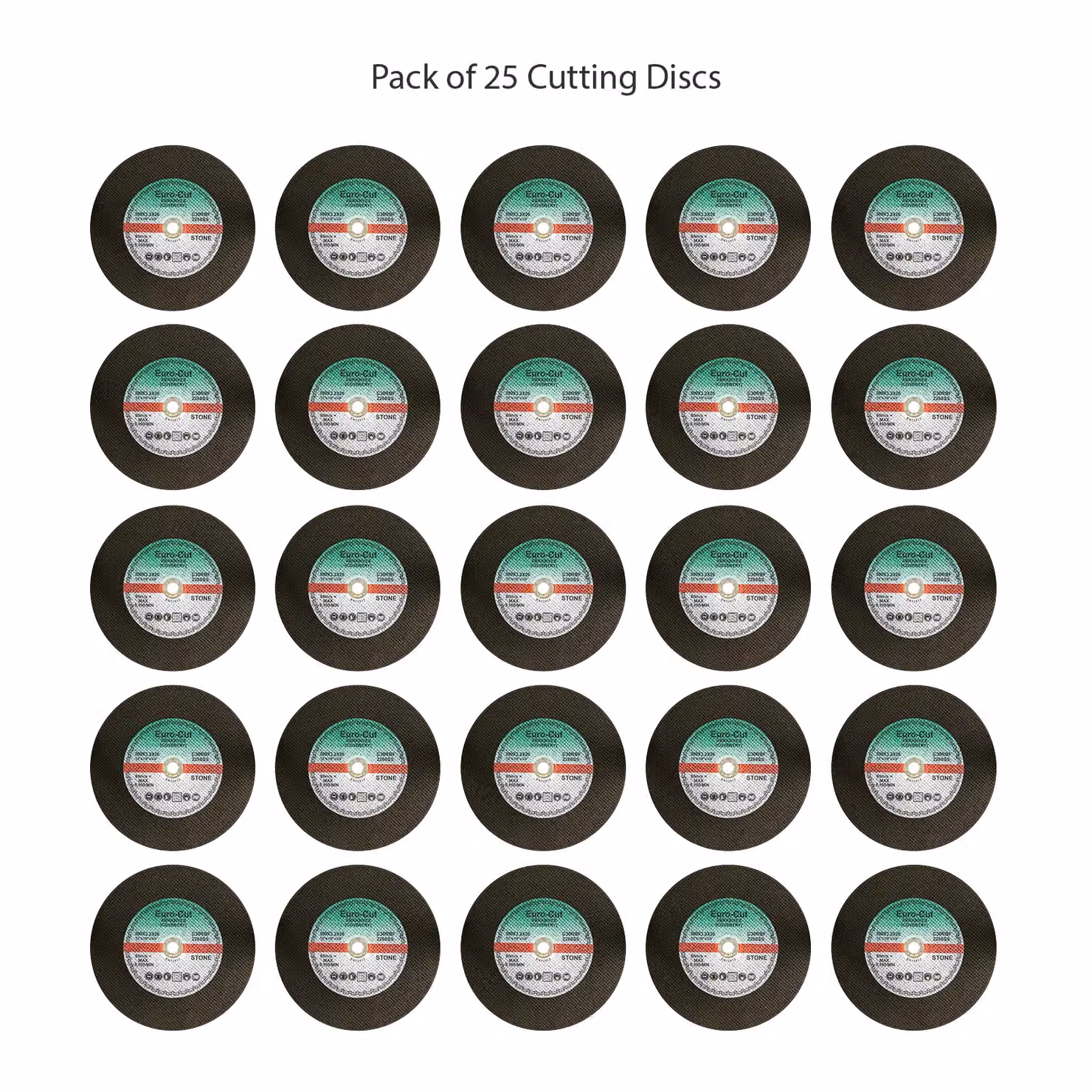Pegdev Professional Stone and Metal Cutting Disc, 300 mm, Black, Pack of 45 – 4