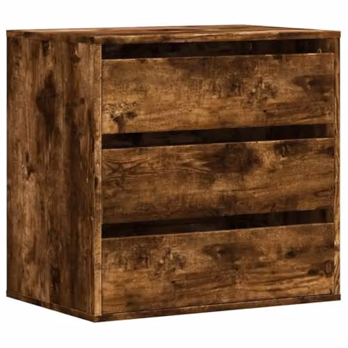 vidaXL Corner Chest of Drawers in Brown, W/D/H: 60 x 41 x 58 cm