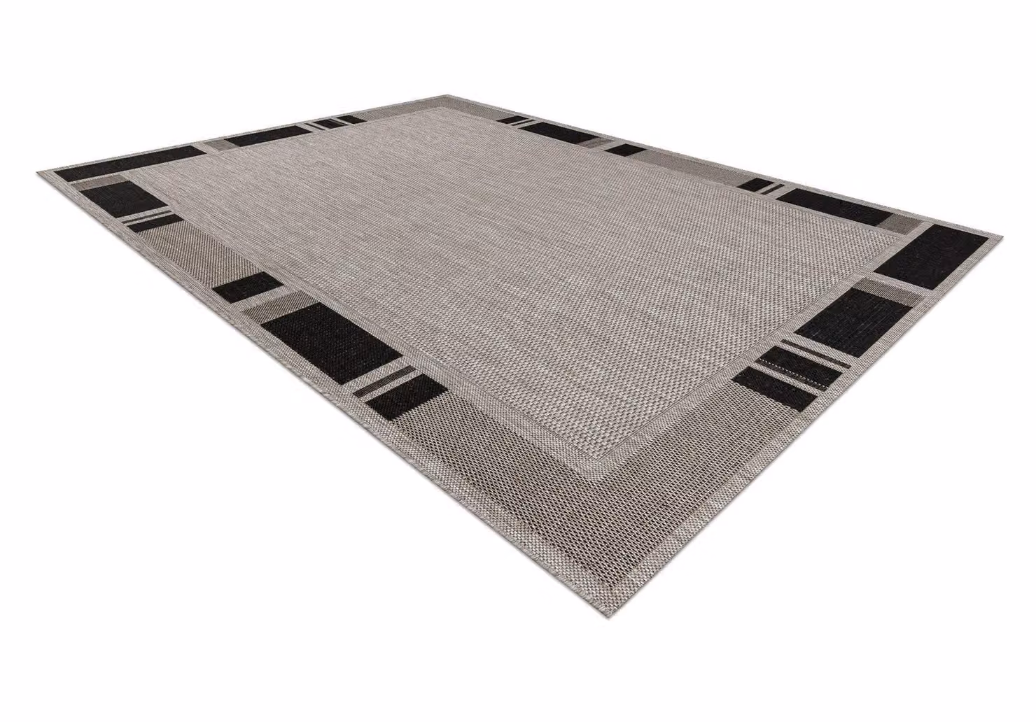 RugsX Floorlux Modern Grey Rectangular Rug, W: 160 cm x D: 230 cm – 2