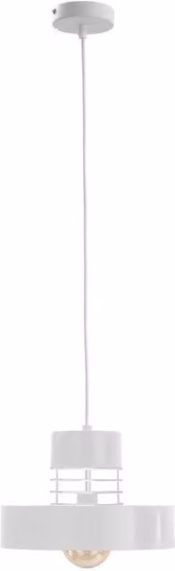 Netlighting Bossi White Wire Dome Pendant Ceiling Light, Diameter: 30 cm, E27