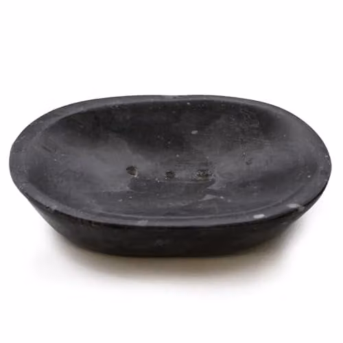 Ancient Wisdom Black Stone Soap Dish