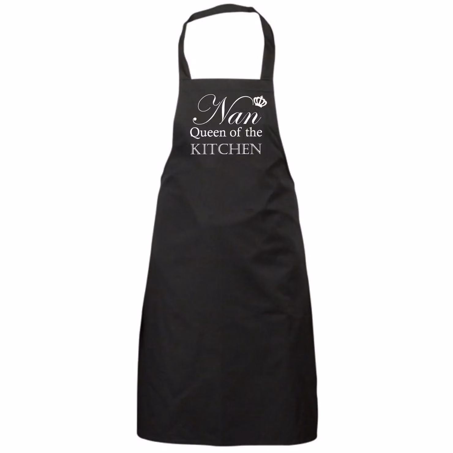 60 Second Makeover Nan Queen Of The Kitchen Black Apron for Adults – 2