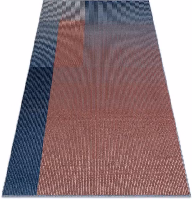 RugsX Vintage Red Wool Rectangular Rug, W: 120 cm, L: 170 cm