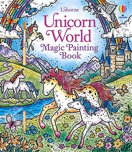 Usborne Unicorn World Magic Painting Book – 1