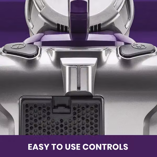Vytronix Bagless Cylinder Pet Vacuum Cleaner with HEPA Filter and Turbo Brush, Purple, 3L – 4