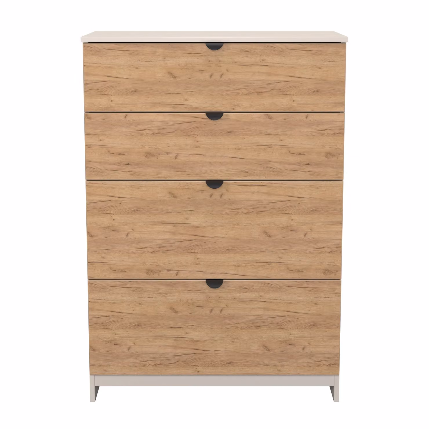Ready Assembled 2 U Norway 4 Drawer Deep Chest in Beige – 2