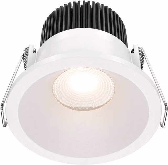Netlighting Zoom White LED Outdoor Recessed Downlight, 3000K Warm White, 470lm, IP65