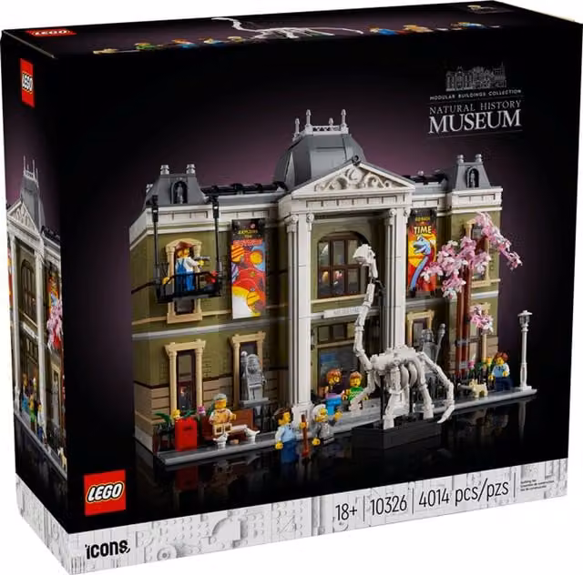 LEGO Icons 10326 Natural History Museum Multicolour Building Set