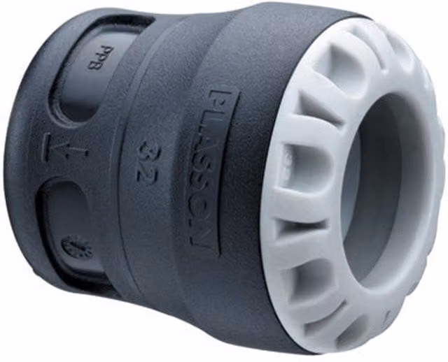 Plasson Pushfit End Plug 25mm 1012 Grey