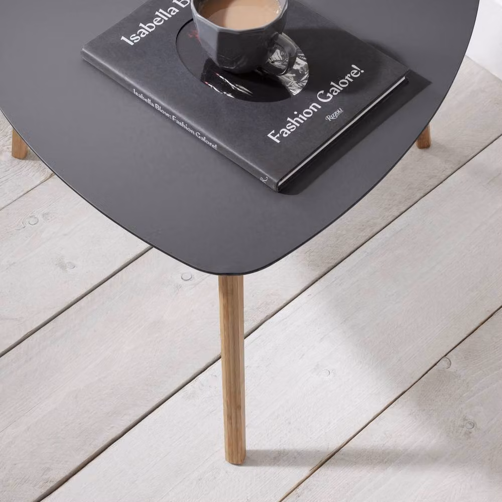 Nöa and Nani Malme Extra Large Round Side Table in Storm Grey and Natural Pine – 2