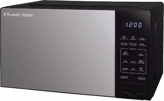 Russell Hobbs RHMT2005 Digital Solo Microwave, 20 Litre, 800W, Black – 1