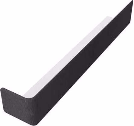 Freefoam Black Ash Woodgrain Fascia Board External Corner, 300mm