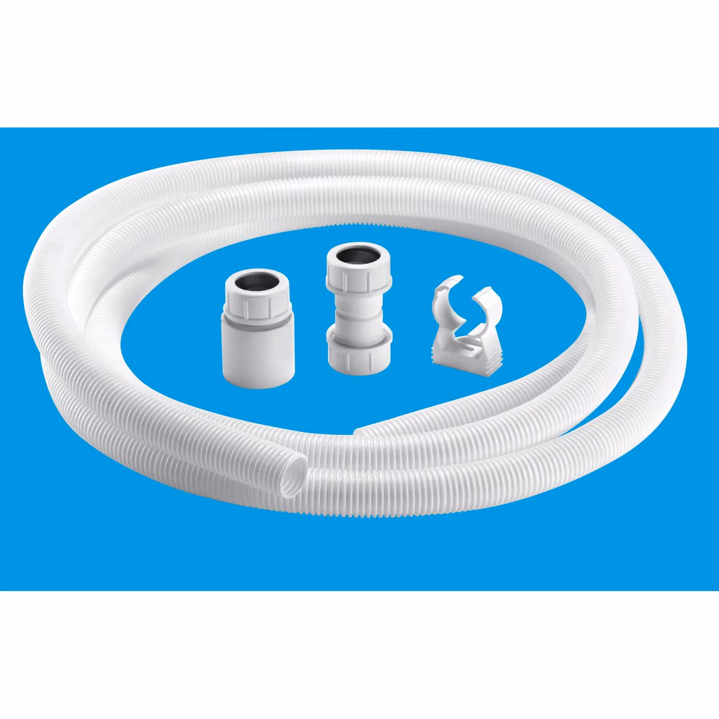 McAlpine CONFLEX-KIT1 Flexible Condensate Pipe Kit, 1.5 inch, White – 2