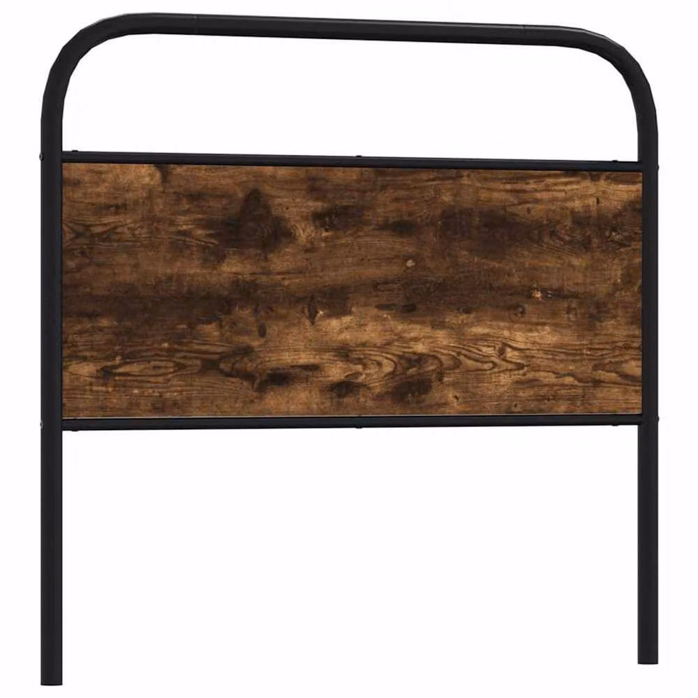 Berkfield Home Smoked Oak Headboard in Brown, Width: 90 cm – 2