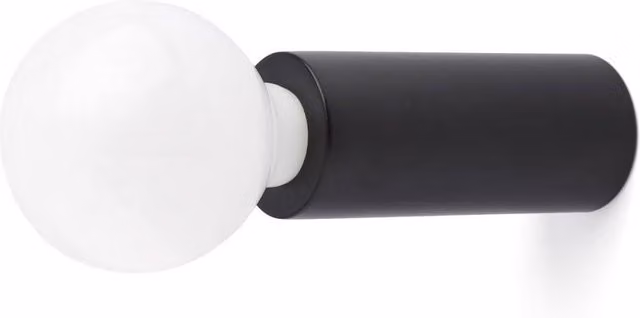 Netlighting Ten140 Modern Wall Light in Black with E27 Socket – 4