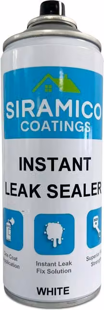 Siramico Coatings Instant Leak Sealer Liquid Membrane in White