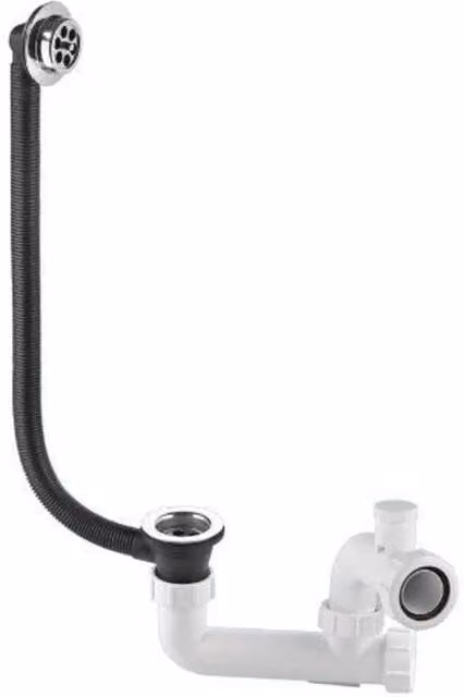McAlpine 1½" x 60mm Anti-Syphon Bath Trap C-BATH4V Grey