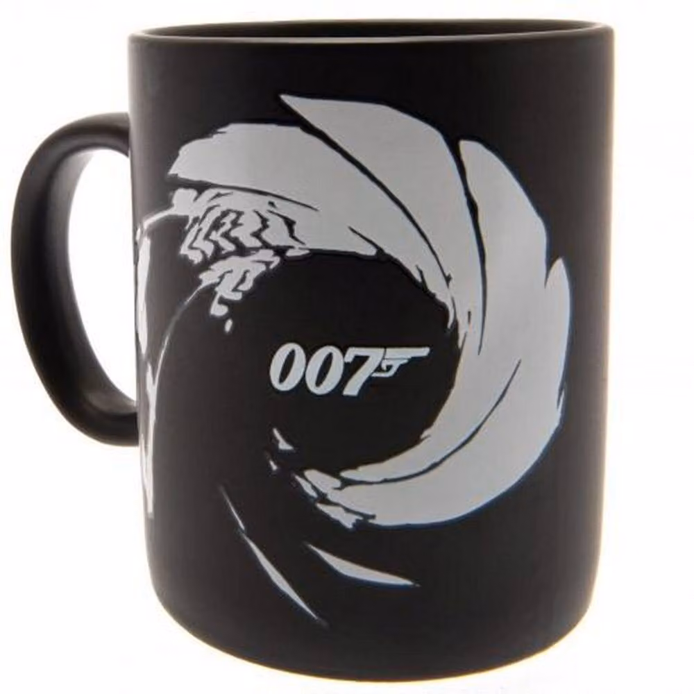 James Bond Heat Changing Ceramic Mug in Black – 4