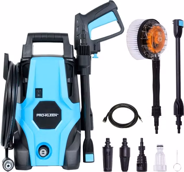 Pro-Kleen Blue Pressure Jet Washer Cleaner for Patio with Aluminium and Plastic Components