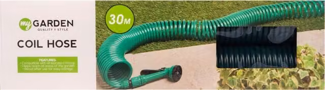 My Garden Green Coil Hose