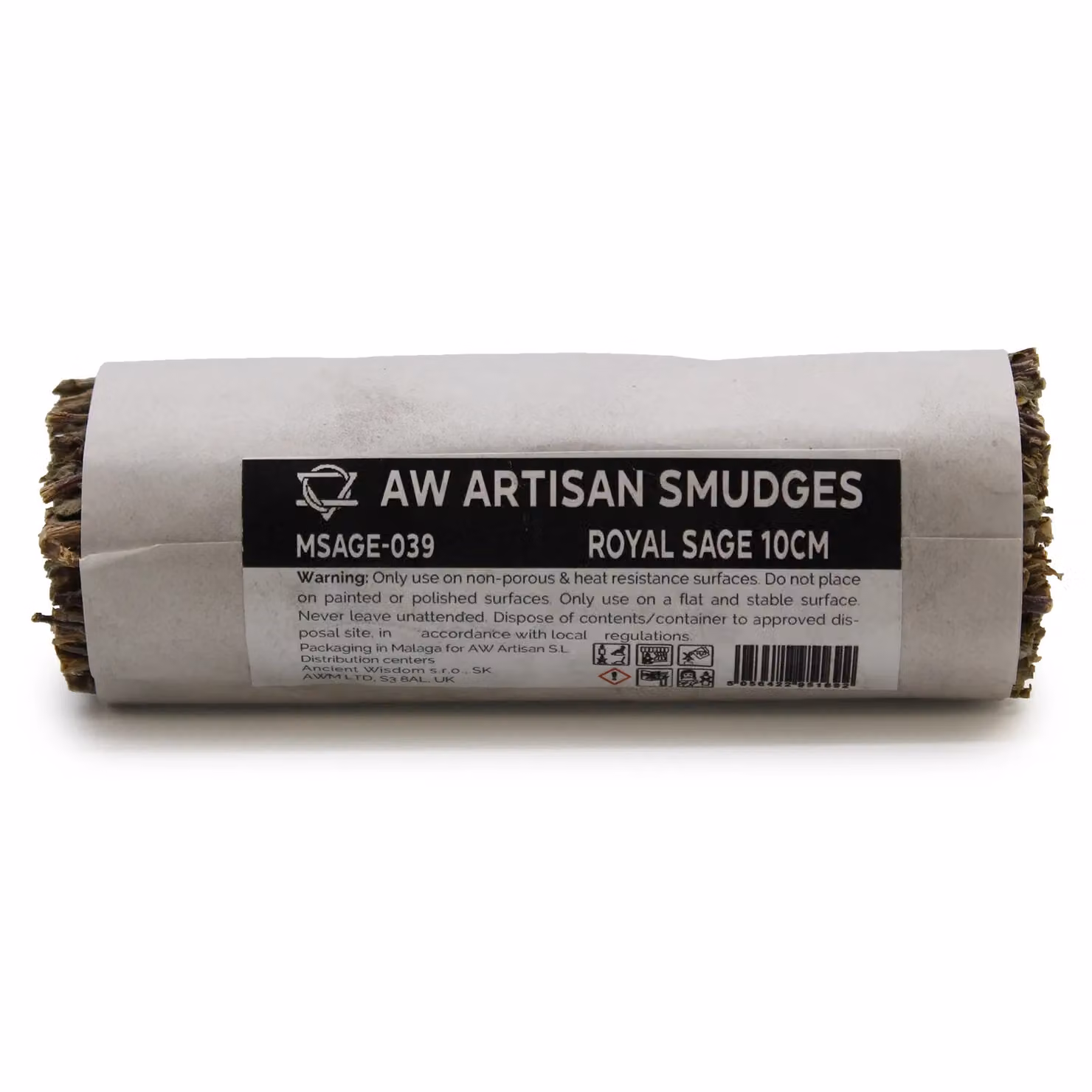 KDMD Organic Royal Sage Smudge Stick, Green, 10 cm – 2