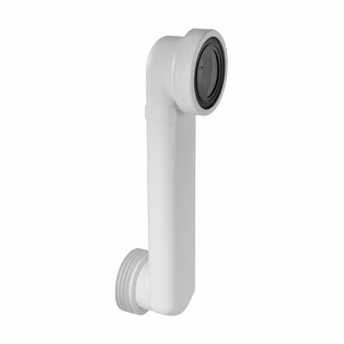 McAlpine White Offset ABS WC Connector WCLO-40
