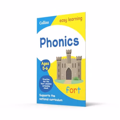 Collins Easy Learning KS1 Phonics Ages 5-6 Multicolour School Book – 2
