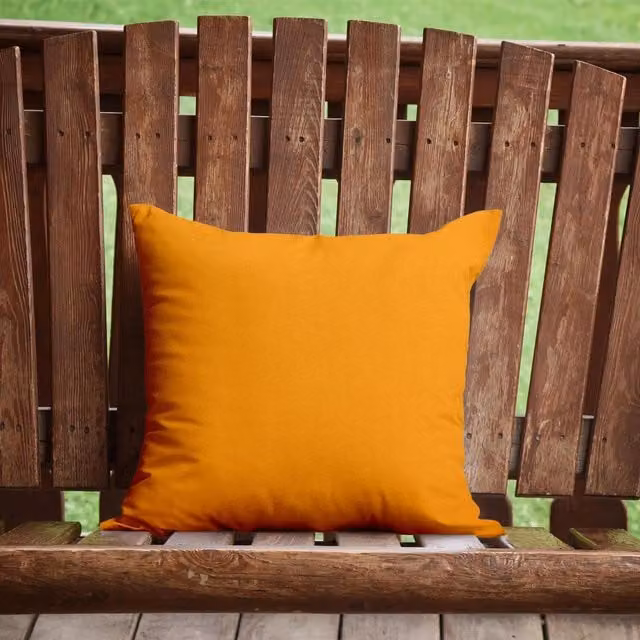 Roseley Orange Water Resistant Polyester Cushions