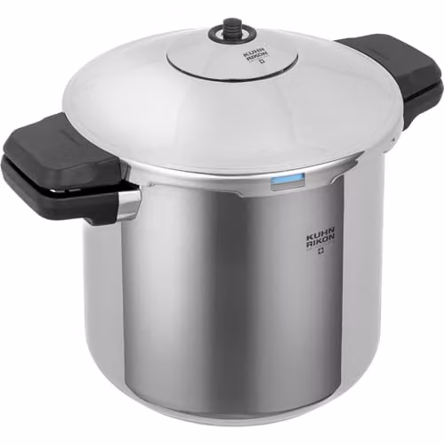 Kuhn Rikon Stainless Steel and Aluminium Pressure Cooker Multi Cooker Pot, Silver, 7 l
