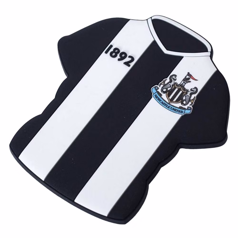 Newcastle United FC Home Kit PVC Fridge Magnet in Black – 2