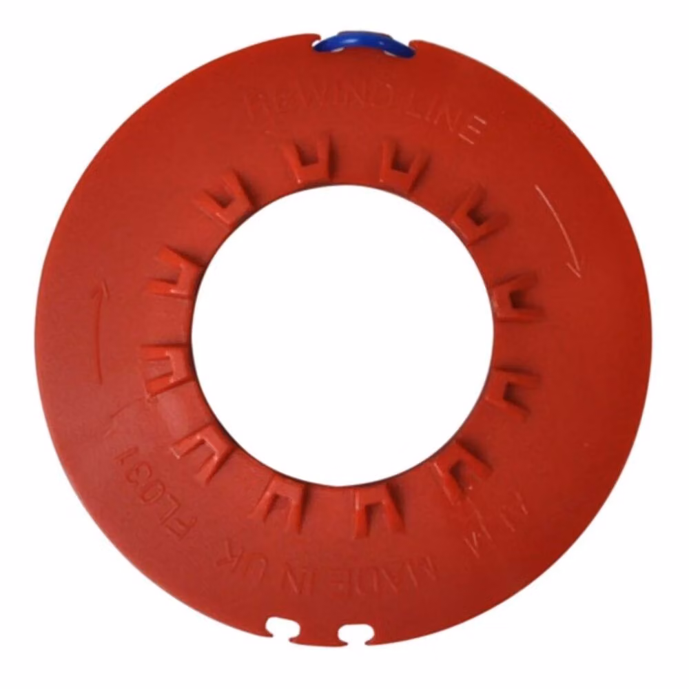 FLAVORA Flymo ET21 Mini Trim Replacement Set with 1x Cover and 2x Spools in Orange – 3