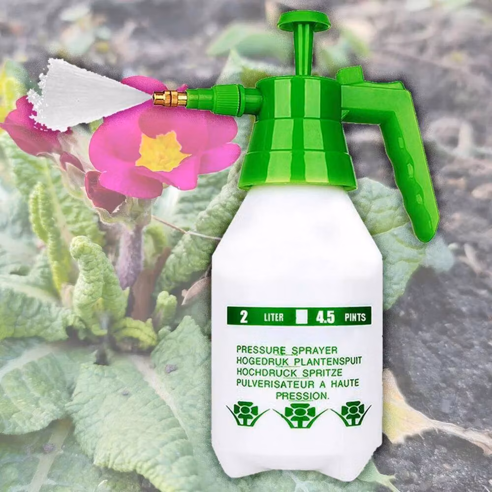 EONLION Manual Pressure Sprayer Knapsack in Green with 2 Litre Bottle – 3