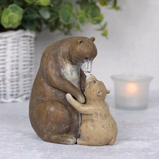 Something Different I Love You Beary Much Brown Animal Tabletop Ornament