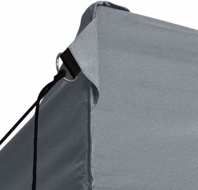 Berkfield Home Durable Foldable Tent with 3 Walls, Anthracite, W: 4.5 m, D: 3 m, H: 2.91 m – 1