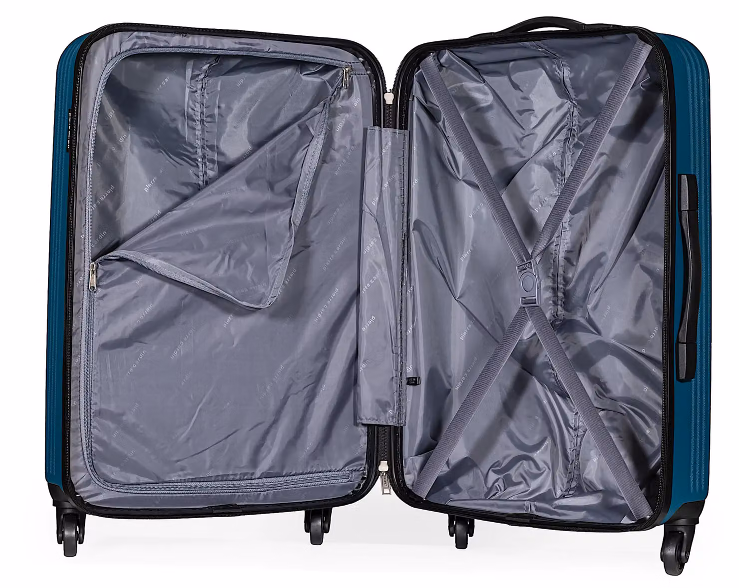 Pierre Cardin Hard Shell 4 Wheel Travel Luggage Suitcases in Petrol – 3