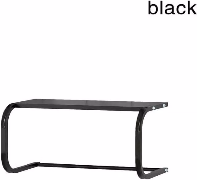 Kelvenix Black Metal Microwave Oven Rack and Kitchen Organiser – 1