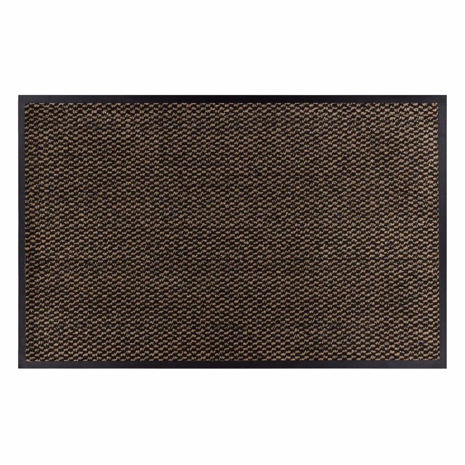 RugsX Texas 403 Weatherproof Polypropylene Doormat in Beige, W: 80 cm, D: 50 cm – 2