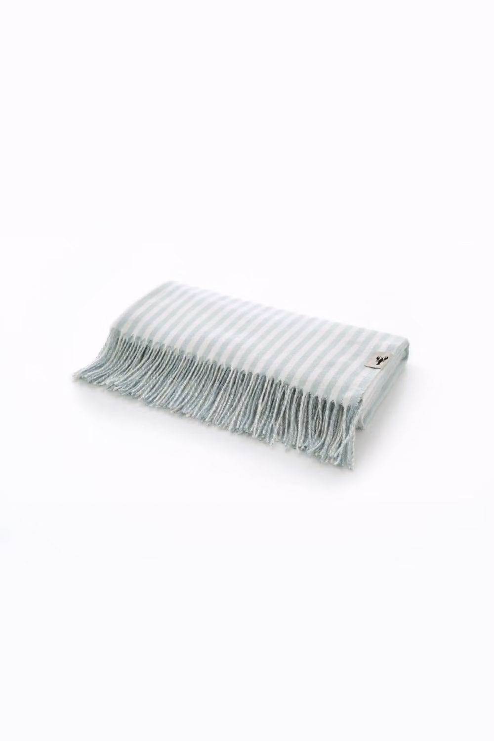 Lobster Creek Salcombe Blue Striped Supersoft Yarn Dyed Jacquard Woven Throw, W: 130 cm, D: 170 cm – 3