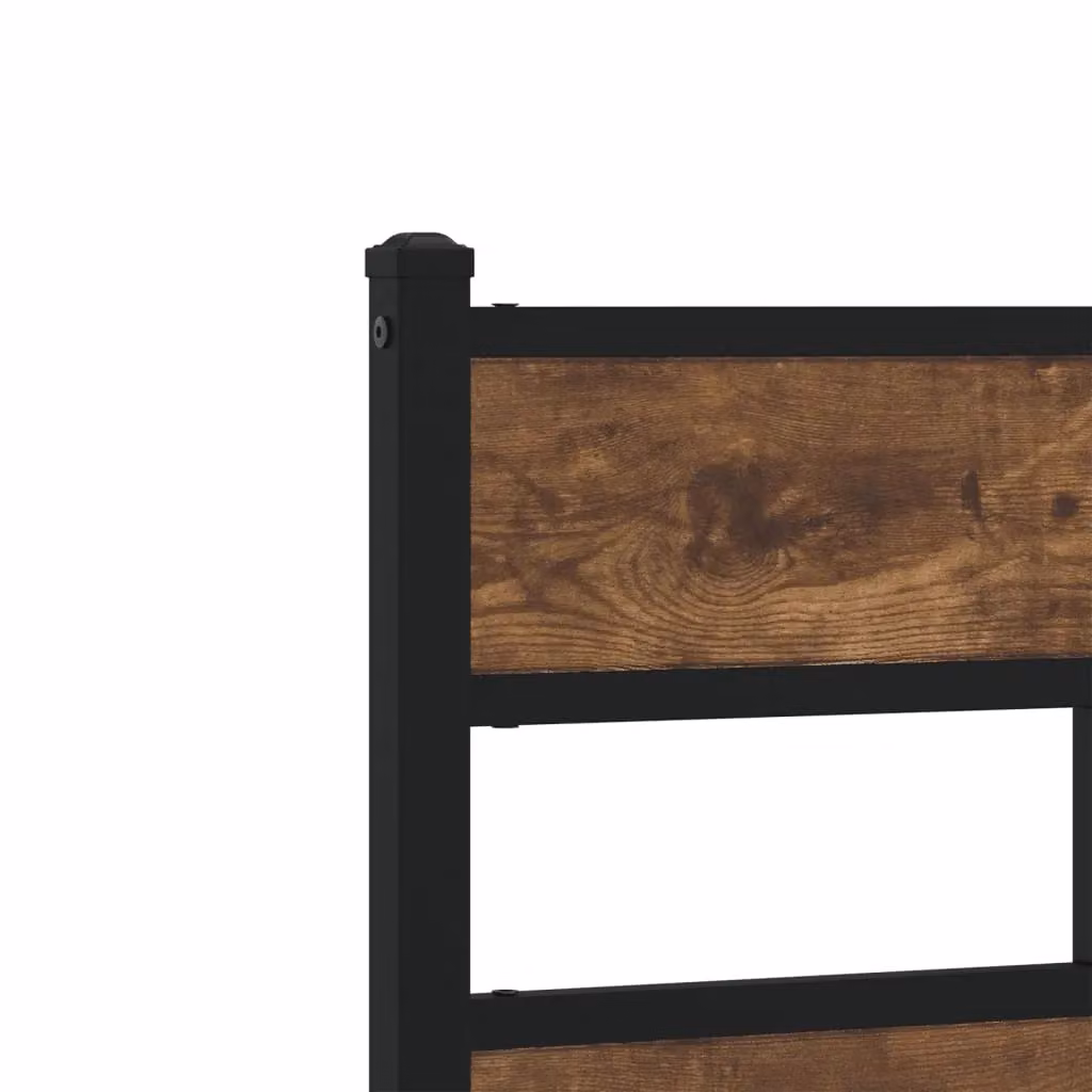 Berkfield Home Smoked Oak Headboard in Brown, Width: 180 cm – 3