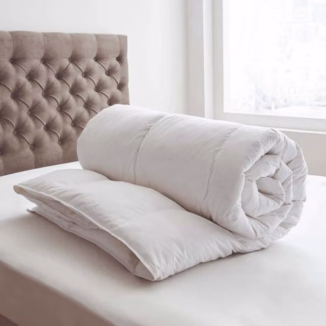 Bedeck of Belfast Single Goose Feather and Down Duvet, 13.5 Tog, White