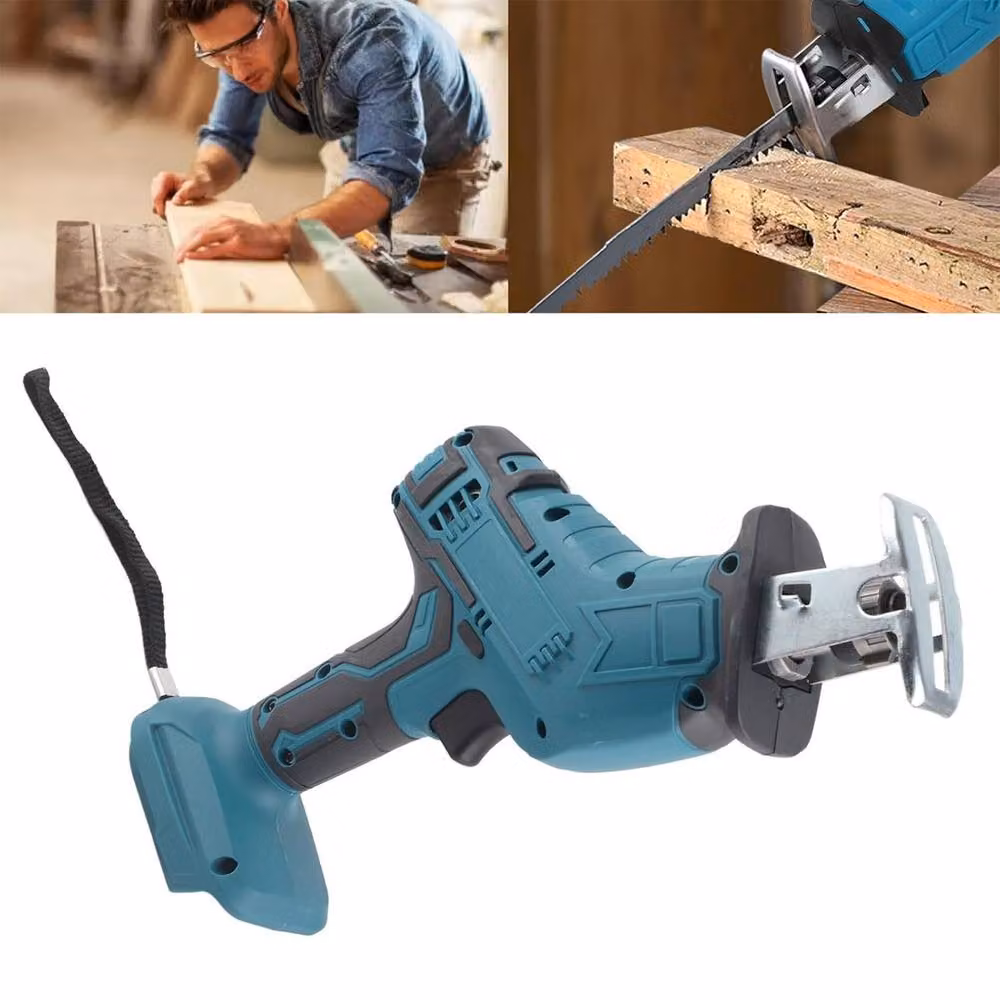 Havendro 21V Cordless Reciprocating Saw Blue Rechargeable Electric Wood and Metal Cutter – 2