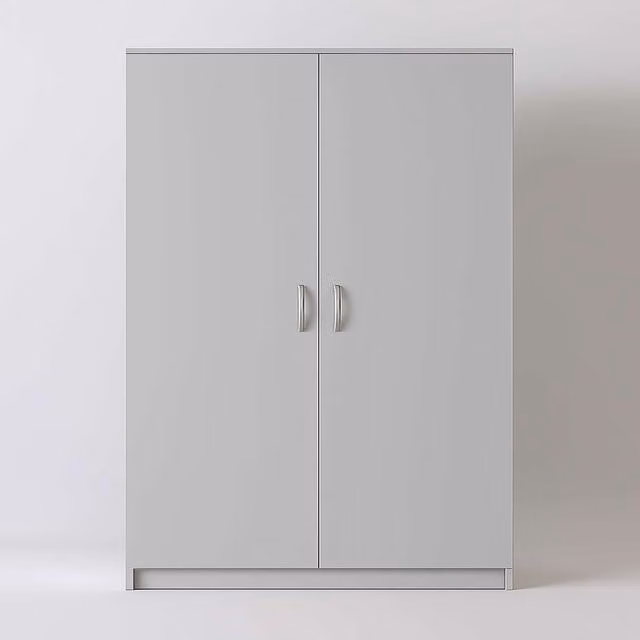 TJS Venice 2 Door Wardrobe in Grey