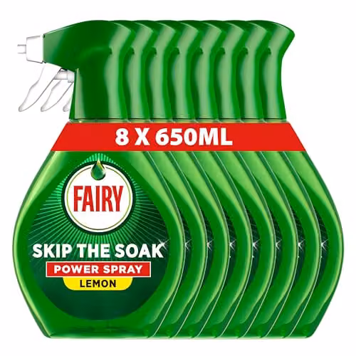 Fairy Skip the Soak Dish Power Spray Lemon 650 ml – 2
