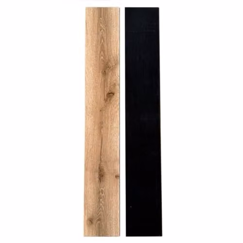 Vinyl Flooring UK Essen Golden Oak Wood Effect Glue Down LVT Flooring Plank in Beige and Brown, Covers 4.59sqm, Plank Size: 122.7 x 18.7 cm, Thickness: 2.0 mm – 2