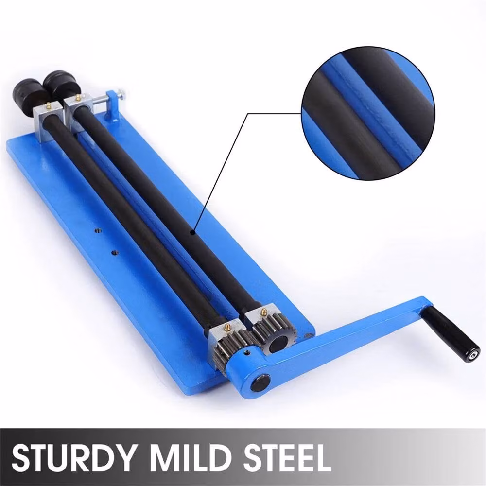 Nordara 18 inch Bead Roller Rotary Swaging Machine with 6 Die Set in Blue – 3