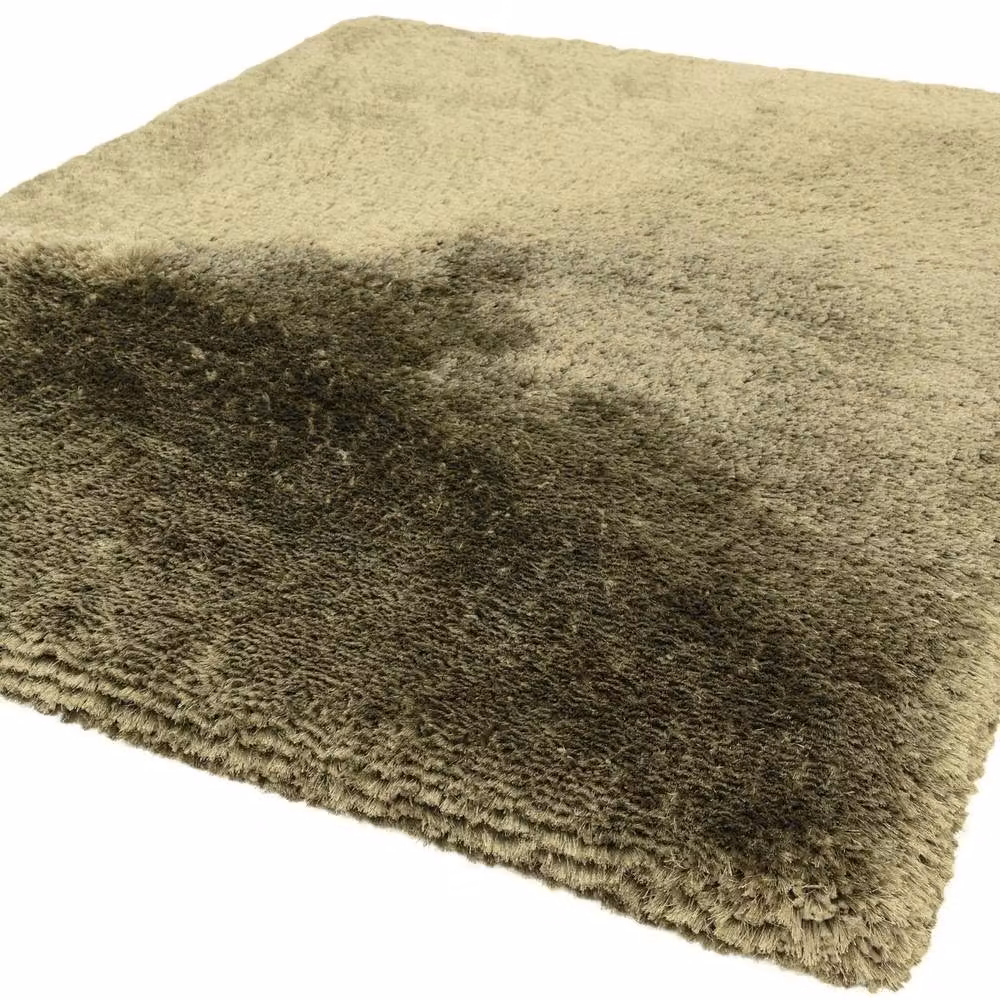 The Rug Shop UK Green Handmade Modern Plain Polyester Easy To Clean Area Rug W: 160 cm, D: 230 cm – 3