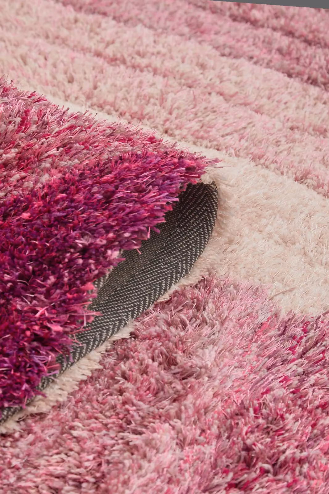DS Living 3D Shaggy Stella Area Rug in Purple and Brown, W/D: 230 x 160 cm – 2