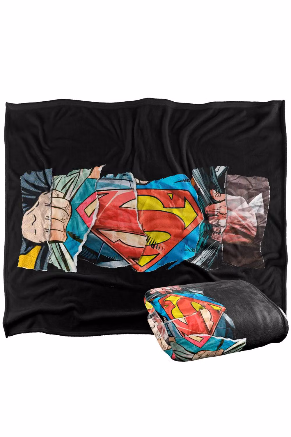 Warner Bros. Superman Super Reveal Silky Touch Super Soft Fleece Throw Blanket, Multicolour, W: 127 cm x L: 152.4 cm – 7