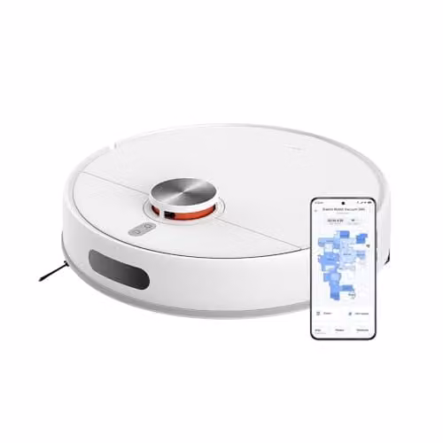 Xiaomi Robot Vacuum S40 White Robot Vacuum and Mop with 10000Pa Suction, LDS Laser Navigation and Anti-Tangle Brush