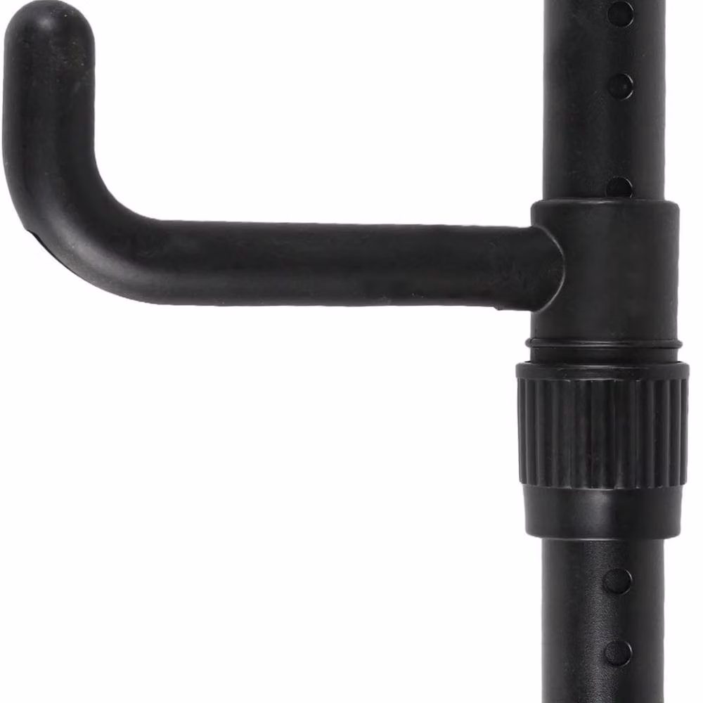 Kelvenix Adjustable Black Metal Floor to Ceiling Coat Rack – 3